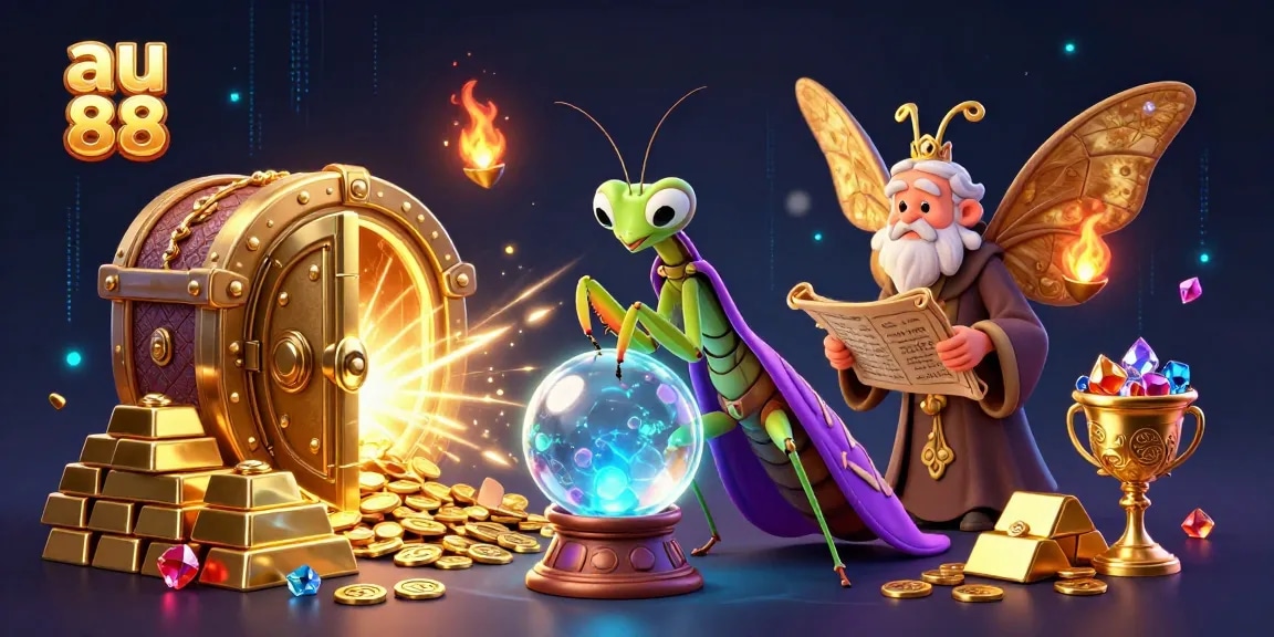 Engage with the vibrant gaming world of au 88 through mystical fortune-tellers and treasures.