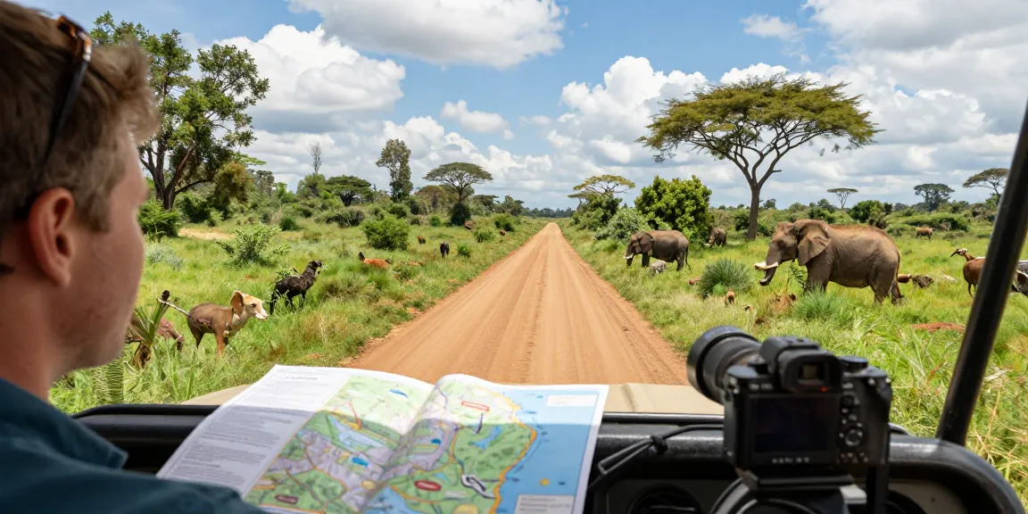 Car hire Uganda on a scenic self-drive adventure with a 4x4 vehicle.