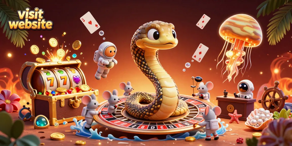 Gambling action where astronaut mice visit website to place bets on Saturn's roulette rings amid cosmic elements.