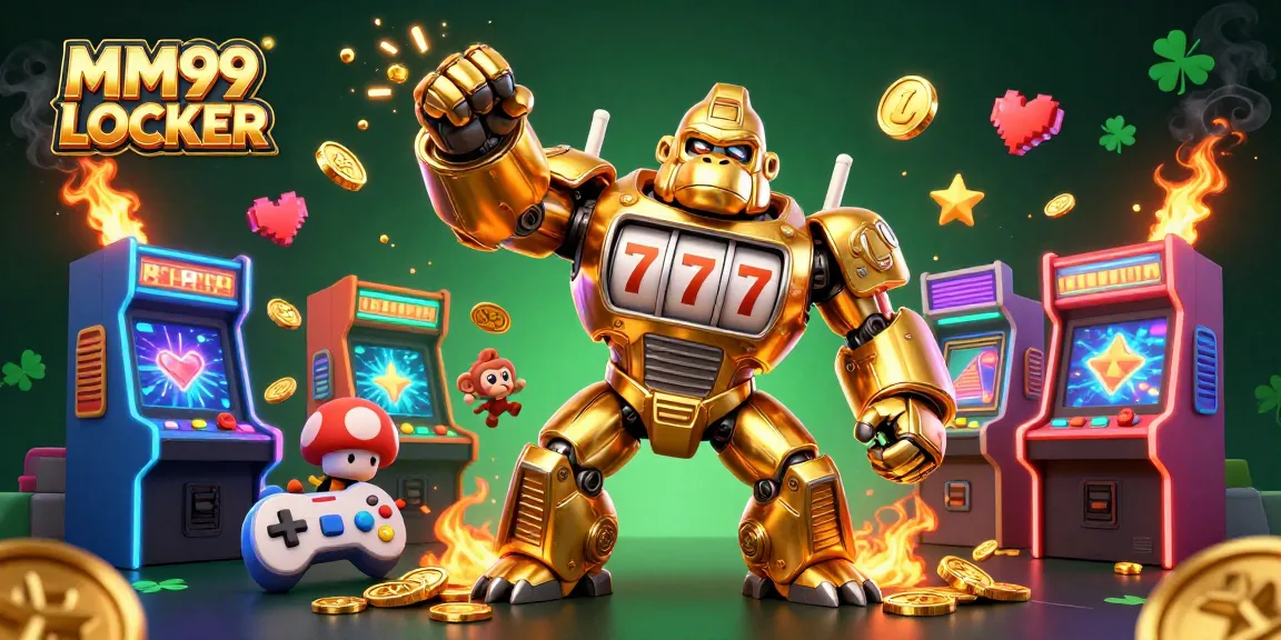 Experience thrilling gameplay at MM99 LOCKER with vibrant 3D casino features in action.