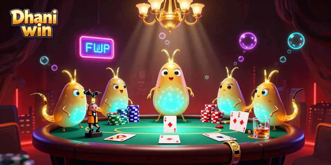 Dhani win enhances your gaming experience with vibrant glowworms in a cave casino.