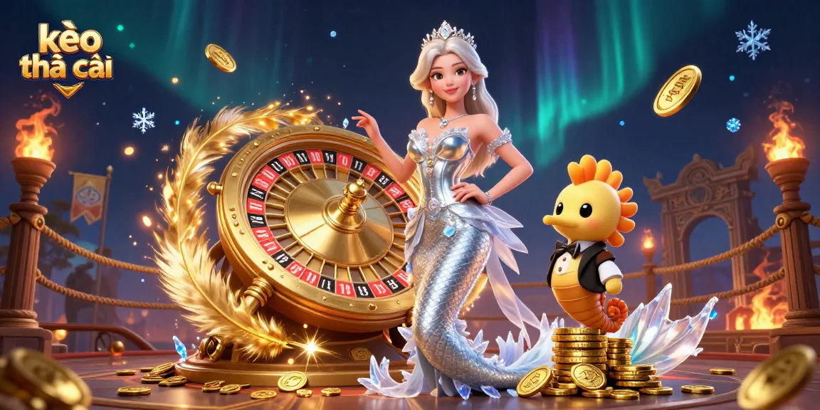 Engage with kèo nhà cái through a stunning roulette scene filled with excitement and dynamic elements.