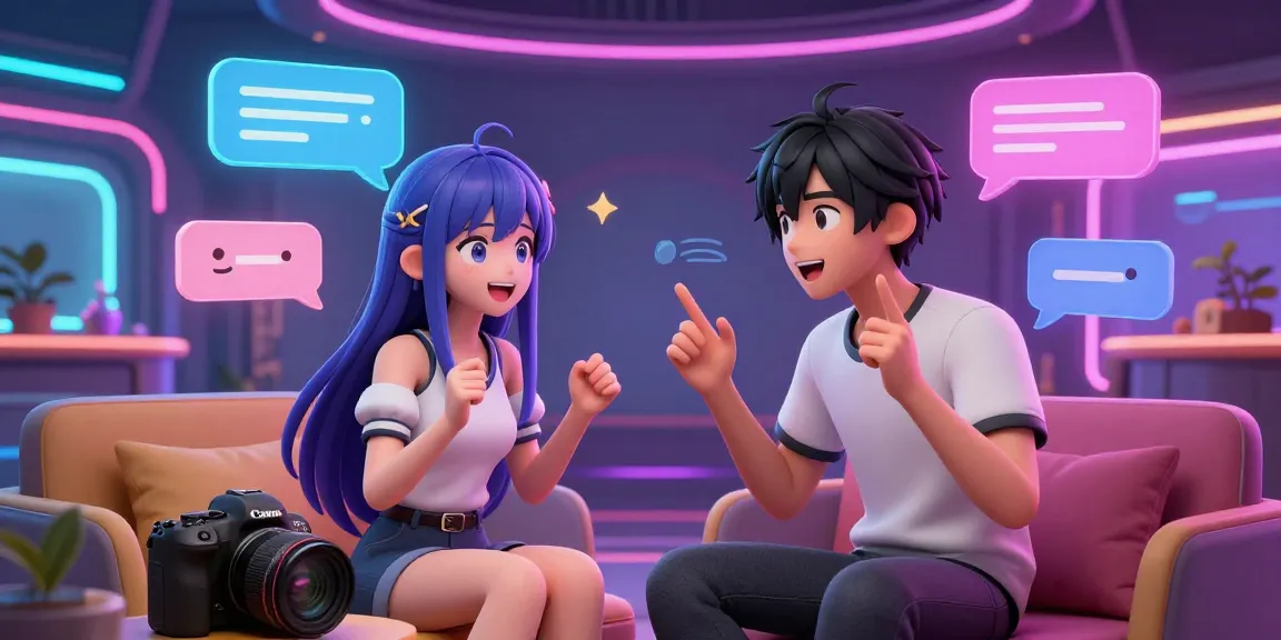 Interactive hentai ai chat experience featuring anime character engaging users in a vibrant, immersive digital landscape.