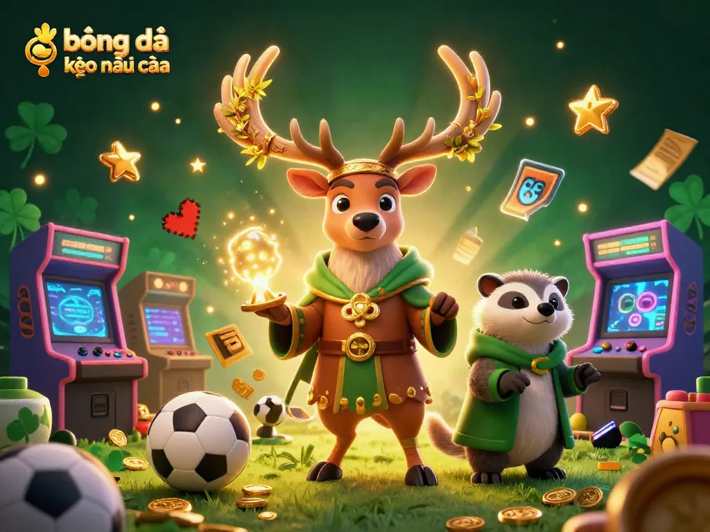 Engage in bóng đá kèo nhà cái with a captivating scene showcasing dynamic sports betting elements.