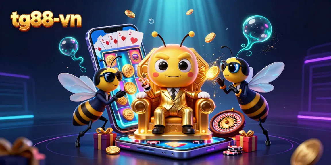 Play exciting games at tg88-vn, featuring vibrant scenes of casino action with rich details.
