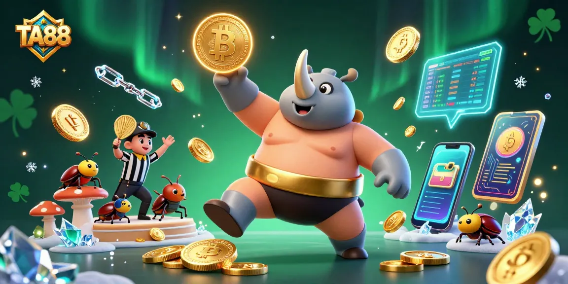 Engage in the thrilling TA88 gambling adventure with a 3D sumo beetle champion