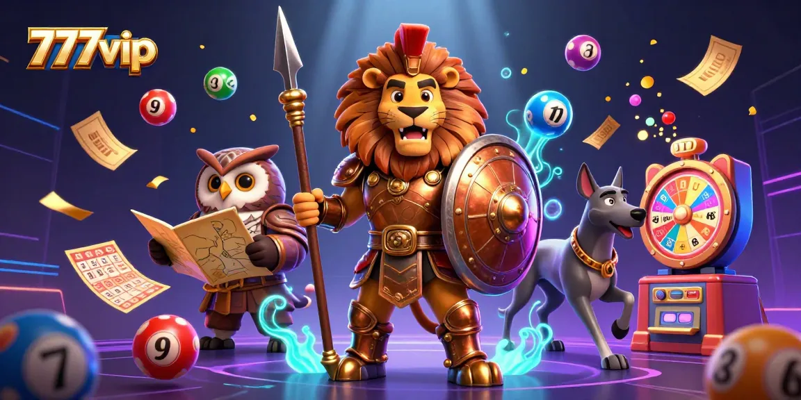 Experience thrilling gameplay with 777vip, featuring vibrant casino elements and dynamic characters.
